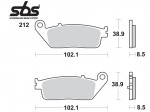 Τακάκια SBS 212HF (FA608)(FD422)